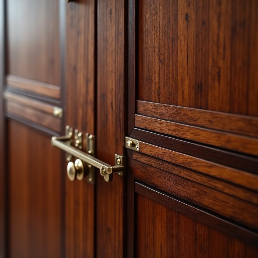 Gabinete de madera personalizado